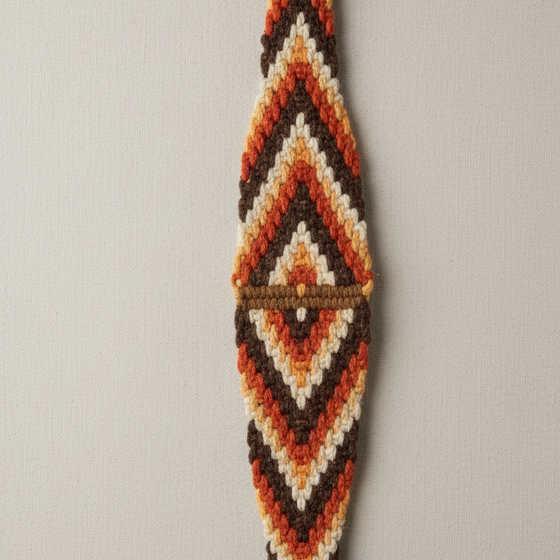 100% Mohair Handwoven Saddle Cinch